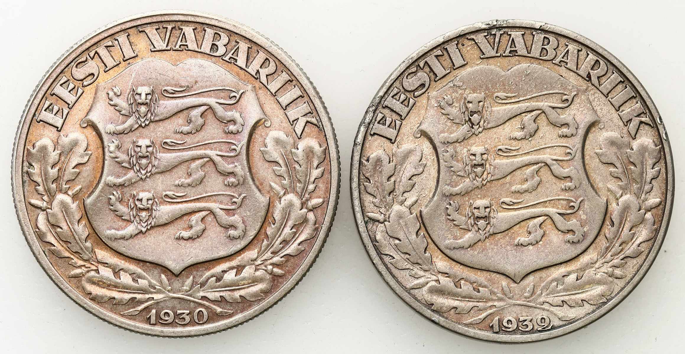 Estonia. 2 korony 1930, Tallinn,